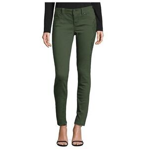 $100 Hunter Green Skinny Jeans Miss Me NWT